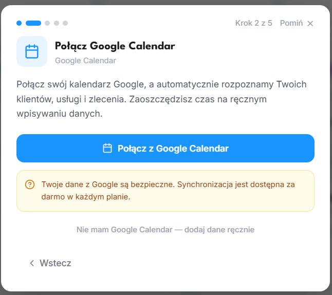 Krok 2 — Połączenie z Google Calendar