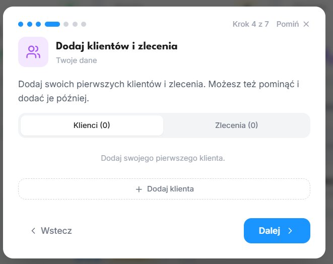 Krok 4 — Klienci i zlecenia